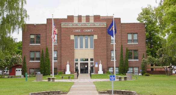 Lake Co Polson courthouse 1935 New deal 1